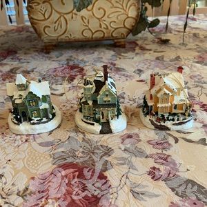 Thomas Kinkade Winter Memories Ornaments